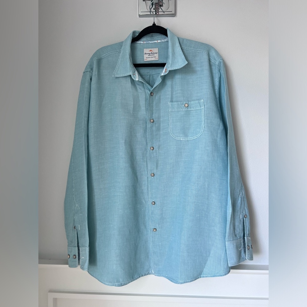 Tommy Bahama men’s linen blend shirt size XL
